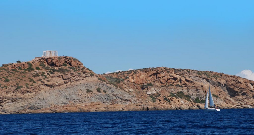 Leaving Sounion